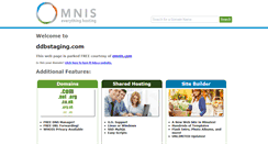 Desktop Screenshot of ddbstaging.com